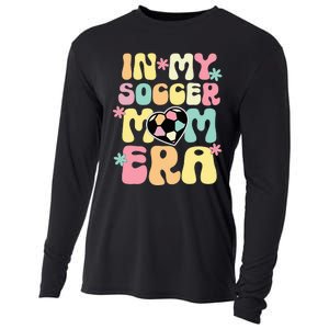 In My Soccer Mom Era Soccer Mama Funny Soccer Game Day Cooling Performance Long Sleeve Crew