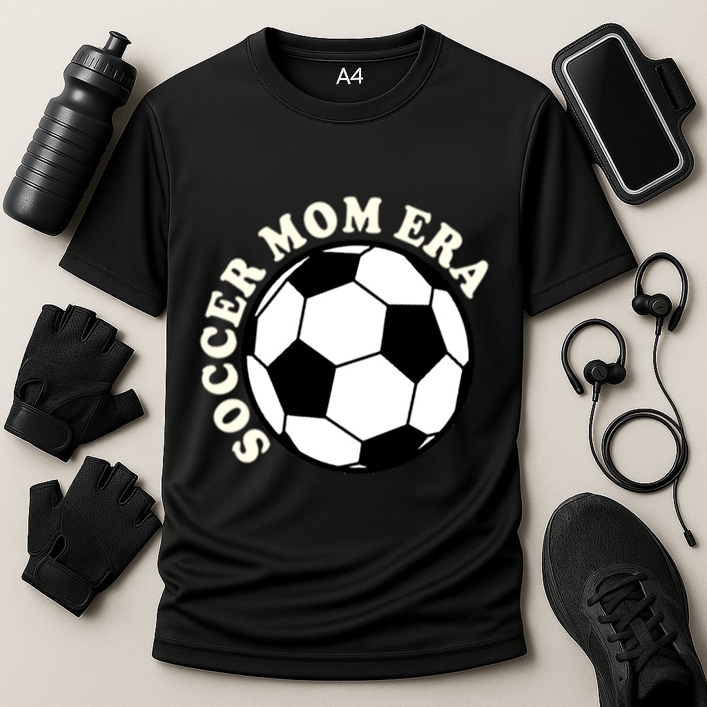 In My Soccer Mom Era Gift Cooling Performance Crew T-Shirt