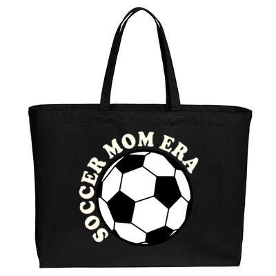 In My Soccer Mom Era Gift Cotton Canvas Jumbo Tote