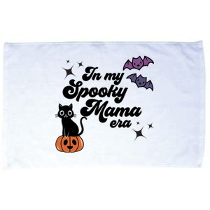 In My Spooky Mama Era Funny Pregnancy Mom Halloween Meaningful Gift Microfiber Hand Towel