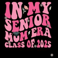 In My Senior Mom Era Class Of 2025 Masters Graduation Impact Tech Backpack