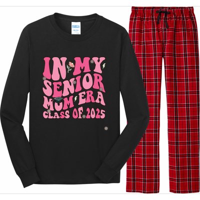 In My Senior Mom Era Class Of 2025 Masters Graduation Long Sleeve Pajama Set