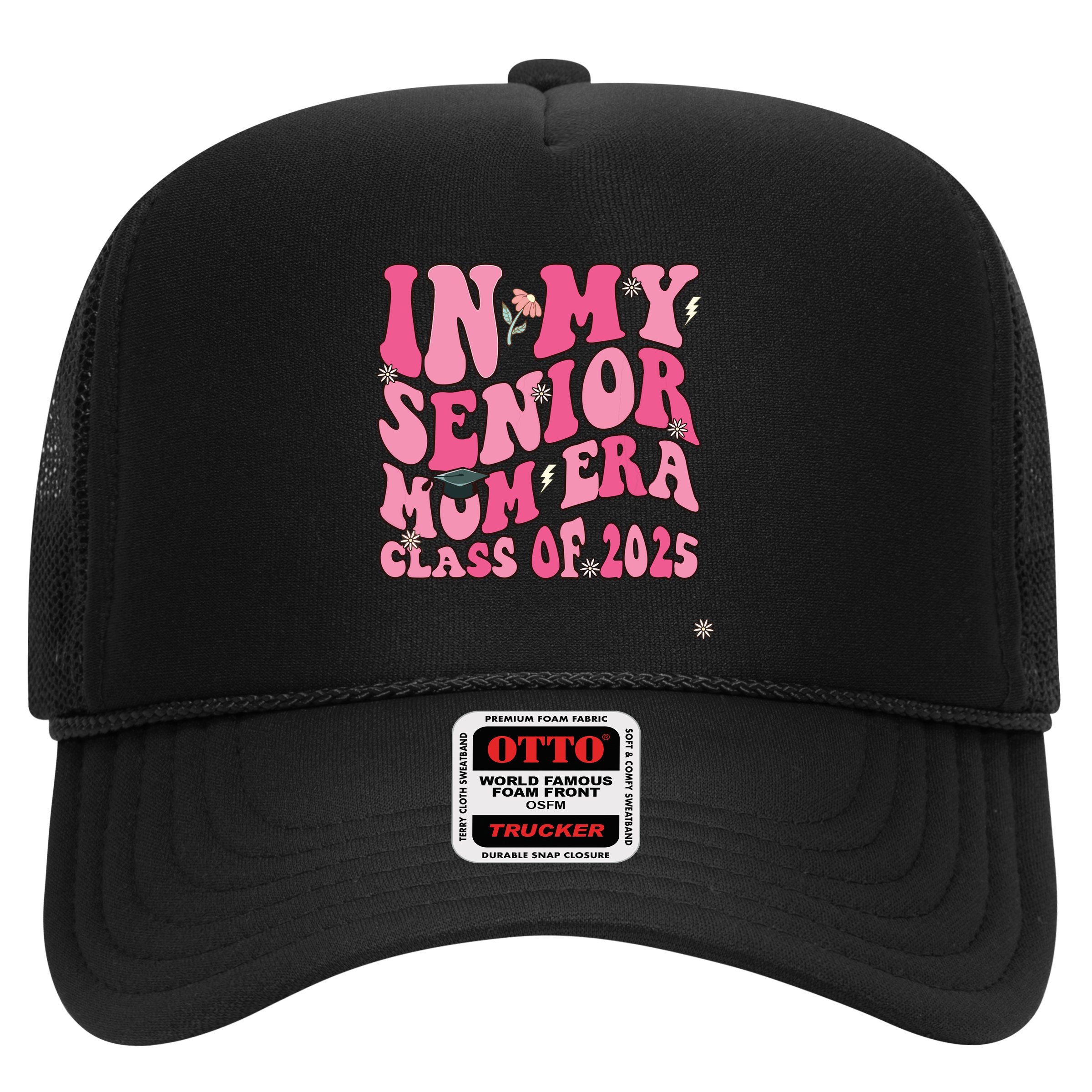 In My Senior Mom Era Class Of 2025 Masters Graduation Hat