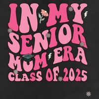 In My Senior Mom Era Class Of 2025 Masters Graduation Hat