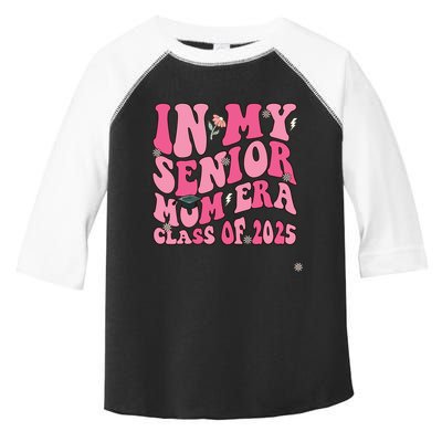 In My Senior Mom Era Class Of 2025 Masters Graduation Toddler Fine Jersey T-Shirt