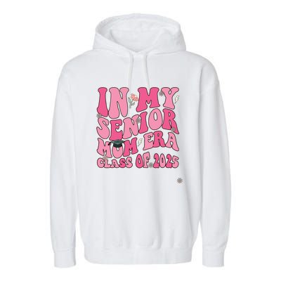 In My Senior Mom Era Class Of 2025 Masters Graduation Garment-Dyed Fleece Hoodie