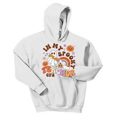 In My Spooky Teacher Era Ghost Teacher Halloween Kids Hoodie