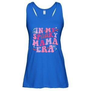 In My Spooky Mama Era Ghost Groovy Halloween Trick Or Treat Gift Ladies Essential Flowy Tank