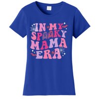 In My Spooky Mama Era Ghost Groovy Halloween Trick Or Treat Gift Women's T-Shirt