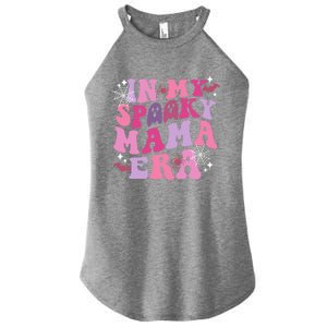 In My Spooky Mama Era Ghost Groovy Halloween Trick Or Treat Gift Women's Perfect Tri Rocker Tank