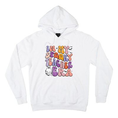 in my spooky teacher era groovy ghost teacher halloween Hoodie