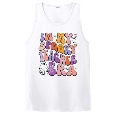 in my spooky teacher era groovy ghost teacher halloween PosiCharge Competitor Tank