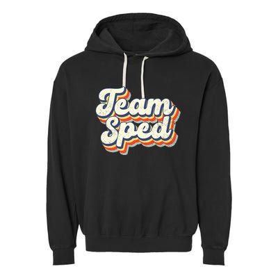 Inclusion Matters Special Education Team Sped Squad Teacher Garment-Dyed Fleece Hoodie