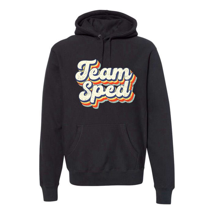 Inclusion Matters Special Education Team Sped Squad Teacher Premium Hoodie