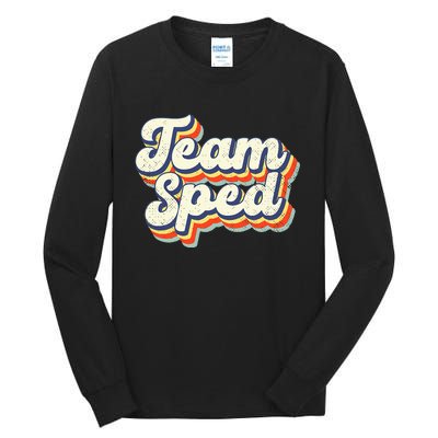 Inclusion Matters Special Education Team Sped Squad Teacher Tall Long Sleeve T-Shirt