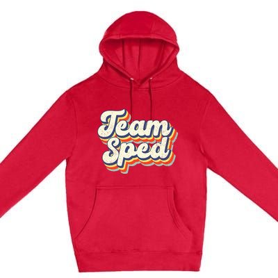 Inclusion Matters Special Education Team Sped Squad Teacher Premium Pullover Hoodie