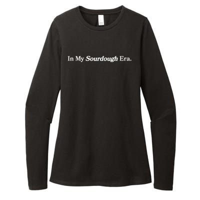 In My Sourdough Era Bread Baking Sourdough Womens CVC Long Sleeve Shirt