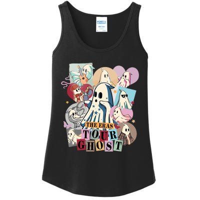 In My Spooky Era Groovy Hippie Halloween Ghost Ladies Essential Tank