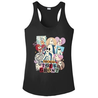 In My Spooky Era Groovy Hippie Halloween Ghost Ladies PosiCharge Competitor Racerback Tank