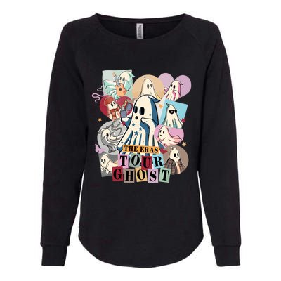 In My Spooky Era Groovy Hippie Halloween Ghost Womens California Wash Sweatshirt