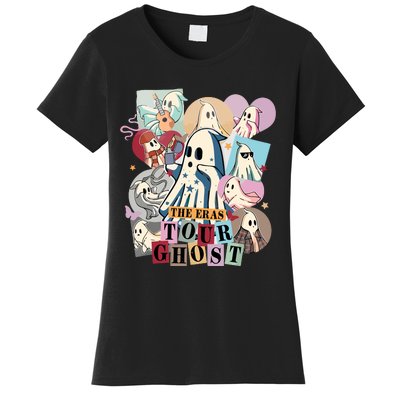 In My Spooky Era Groovy Hippie Halloween Ghost Women's T-Shirt