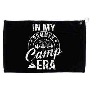 In My Summer Camp Era Camping Squad Adventure Nature Lover Gift Grommeted Golf Towel