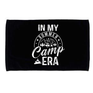 In My Summer Camp Era Camping Squad Adventure Nature Lover Gift Microfiber Hand Towel