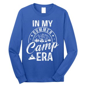 In My Summer Camp Era Camping Squad Adventure Nature Lover Gift Long Sleeve Shirt