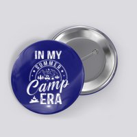 In My Summer Camp Era Camping Squad Adventure Nature Lover Gift Button