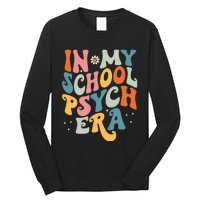 In My School Psych Era Retro School Psychologist Psychology Long Sleeve Shirt