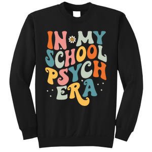 In My School Psych Era Retro School Psychologist Psychology Sweatshirt