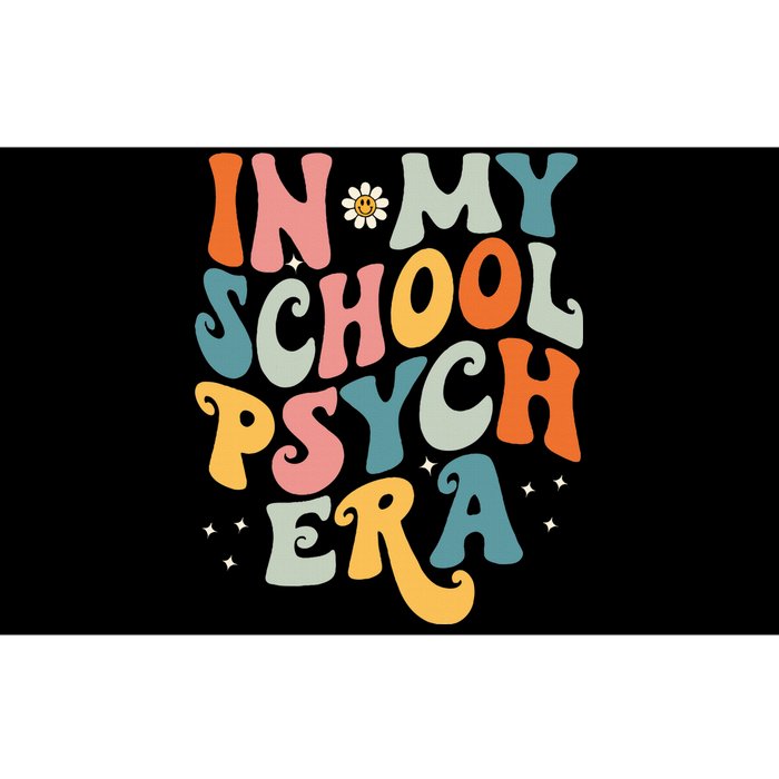 In My School Psych Era Retro School Psychologist Psychology Bumper Sticker