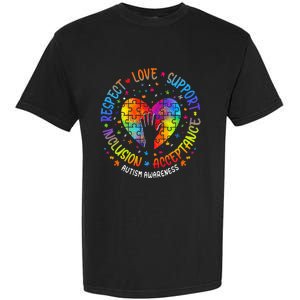 Inclusion Matters Support Autism Awareness Garment-Dyed Heavyweight T-Shirt