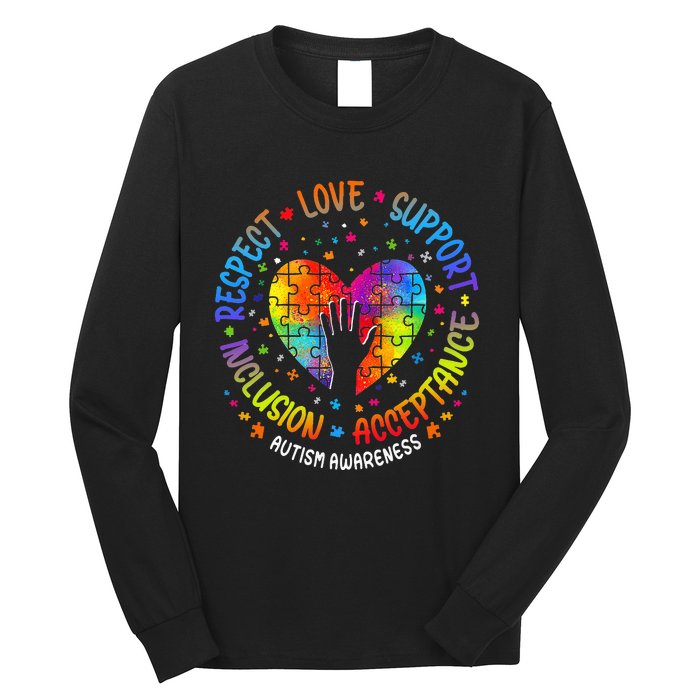 Inclusion Matters Support Autism Awareness Long Sleeve Shirt