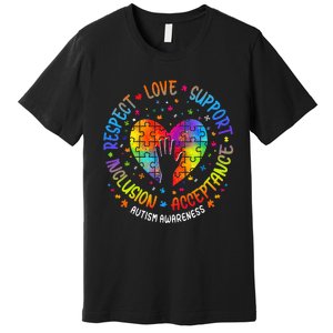 Inclusion Matters Support Autism Awareness Premium T-Shirt