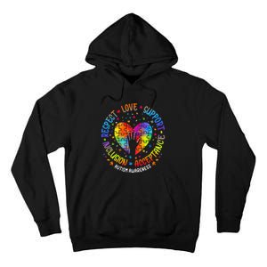 Inclusion Matters Support Autism Awareness Tall Hoodie