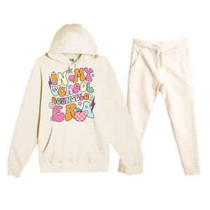 In My School Counselor Era Back To School Teacher Life Premium Hooded Sweatsuit Set