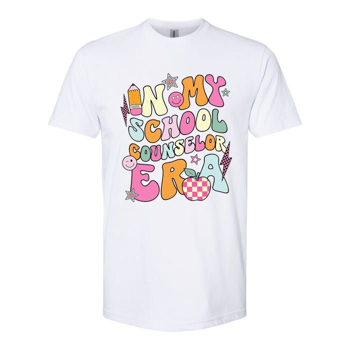 In My School Counselor Era Back To School Teacher Life Softstyle CVC T-Shirt