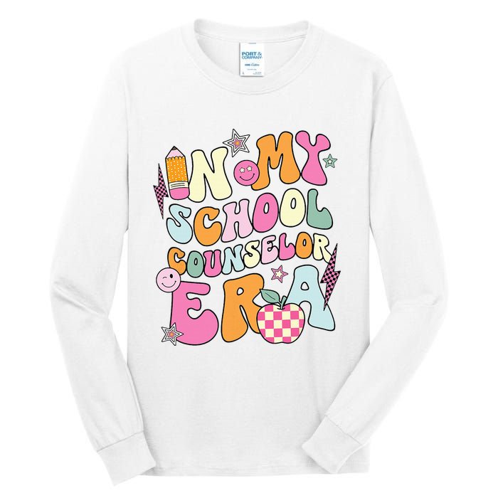 In My School Counselor Era Back To School Teacher Life Tall Long Sleeve T-Shirt