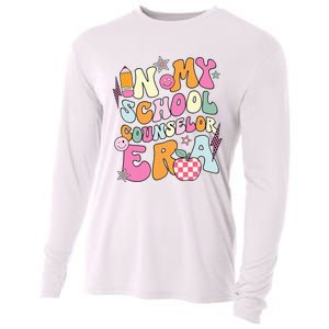 In My School Counselor Era Back To School Teacher Life Cooling Performance Long Sleeve Crew