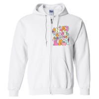 In My School Counselor Era Back To School Teacher Life Full Zip Hoodie