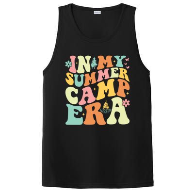 In My Summer Camp Era Retro Groovy Camper Summer Break Meaningful Gift PosiCharge Competitor Tank