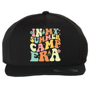 In My Summer Camp Era Retro Groovy Camper Summer Break Meaningful Gift Wool Snapback Cap