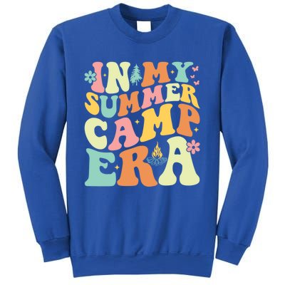 In My Summer Camp Era Retro Groovy Camper Summer Break Meaningful Gift Sweatshirt