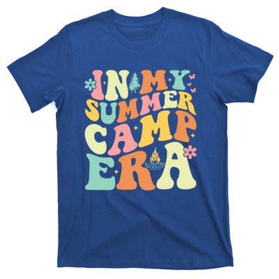 In My Summer Camp Era Retro Groovy Camper Summer Break Meaningful Gift T-Shirt