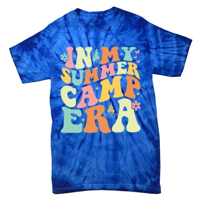 In My Summer Camp Era Retro Groovy Camper Summer Break Meaningful Gift Tie-Dye T-Shirt