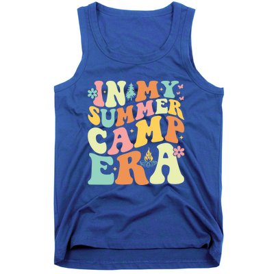 In My Summer Camp Era Retro Groovy Camper Summer Break Meaningful Gift Tank Top