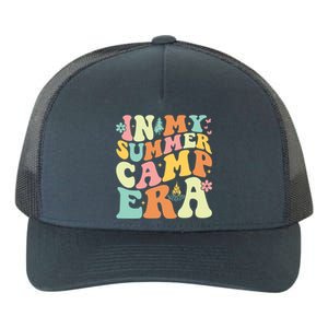 In My Summer Camp Era Retro Groovy Camper Summer Break Meaningful Gift Yupoong Adult 5-Panel Trucker Hat