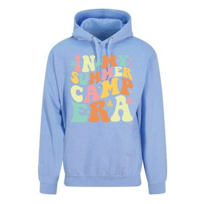 In My Summer Camp Era Retro Groovy Camper Summer Break Meaningful Gift Unisex Surf Hoodie