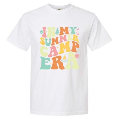 In My Summer Camp Era Retro Groovy Camper Summer Break Meaningful Gift Garment-Dyed Heavyweight T-Shirt